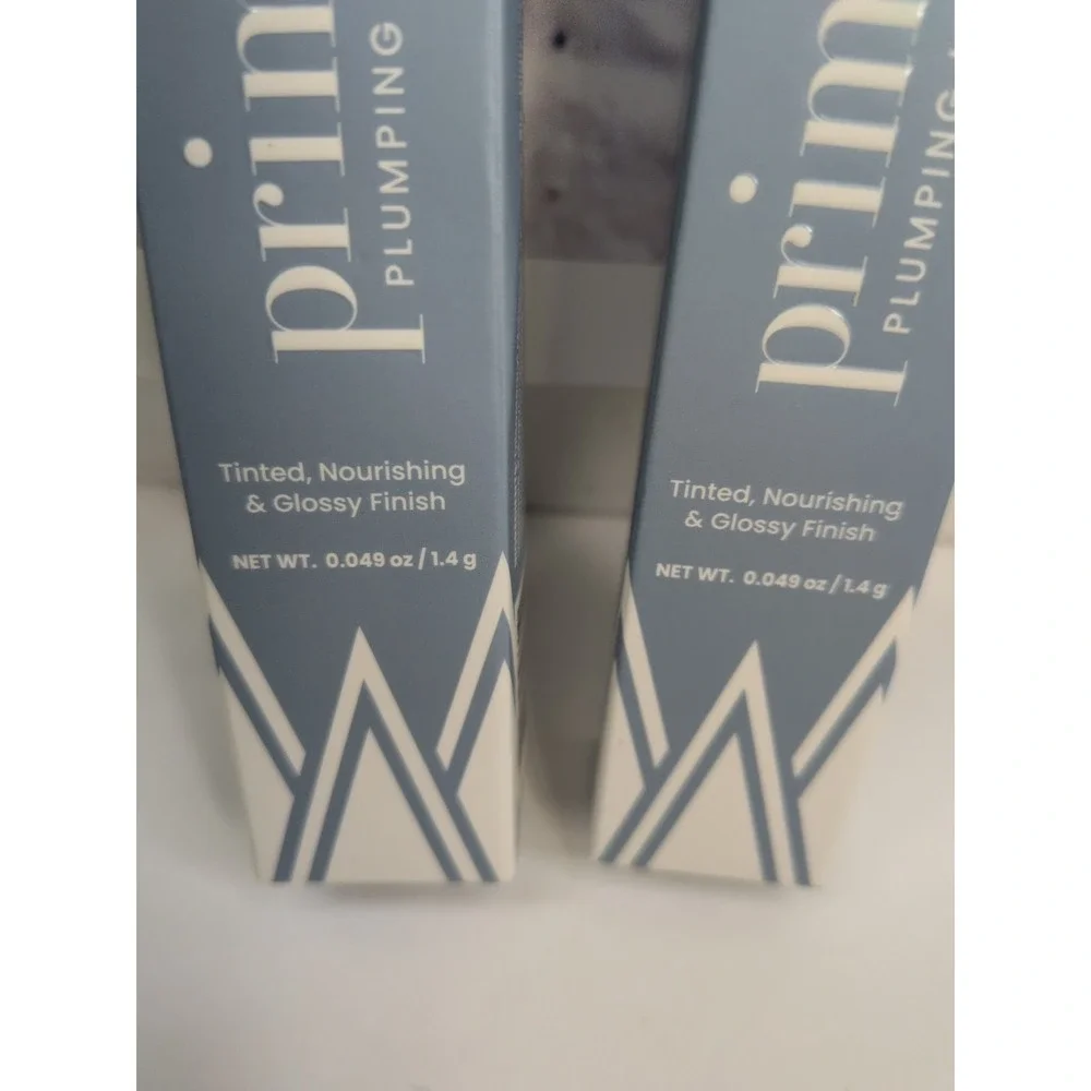 NIB VELVET & SILKY ROSE LOT 2💎PRIME PROMETICS PrimeLip Plumping Lip Balm Mature